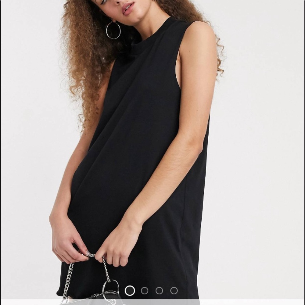 Collusion Sleeveless T-Shirt Dress